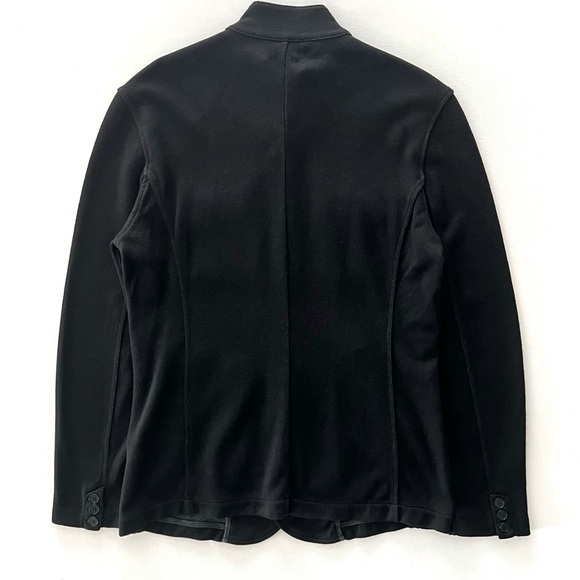 John Varvatos Star U.S.A. Luxe Knit Jacket in Black Size Medium - Picture 4 of 10